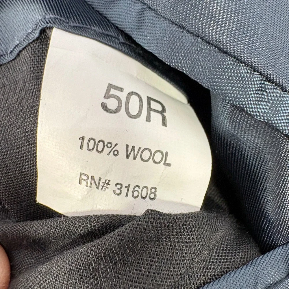 Jos. A. Bank Blazer Mens Navy Blue 50R 50x34 Gold Buttons‎ 2B/4B Preppy Academia